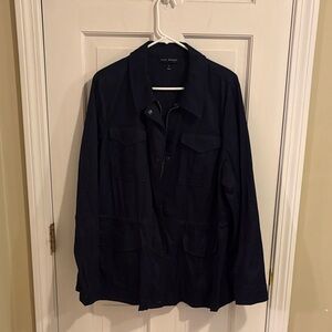 Lane Bryant womens Dark Blue Military like Jacket size 18 like new